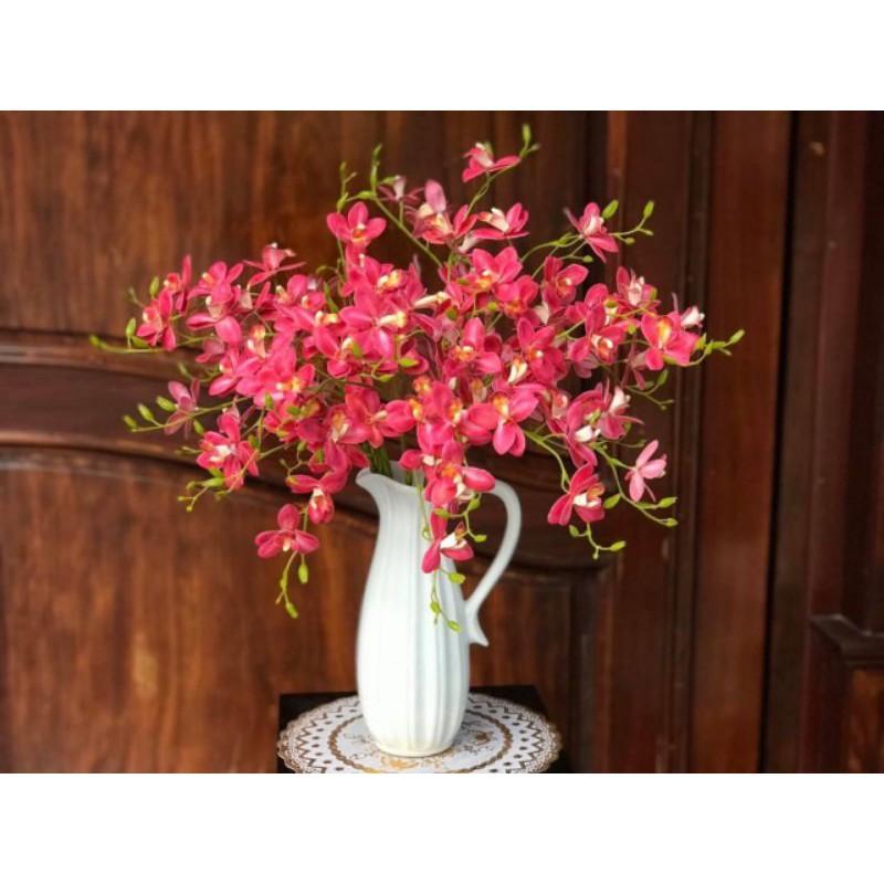 Lọ cắm hoa dáng bình sữa Bát Tràng - Lọ decor trang trí nhà cửa