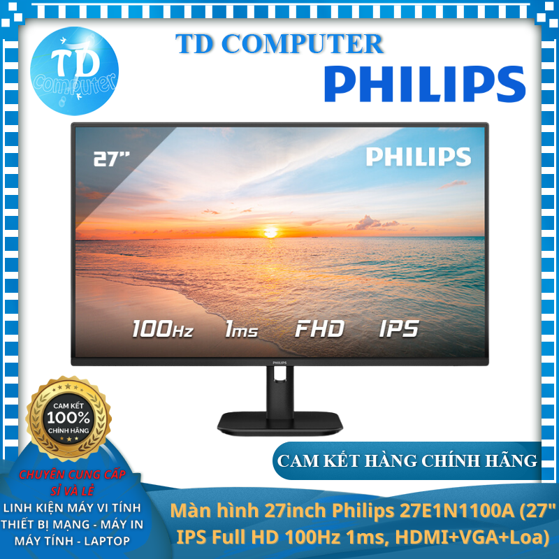 Màn hình máy tính 27inch Philips 27E1N1100A (27