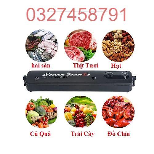 Máy hút chân không thực phẩm Vacuum Sealer tặng 10 túi