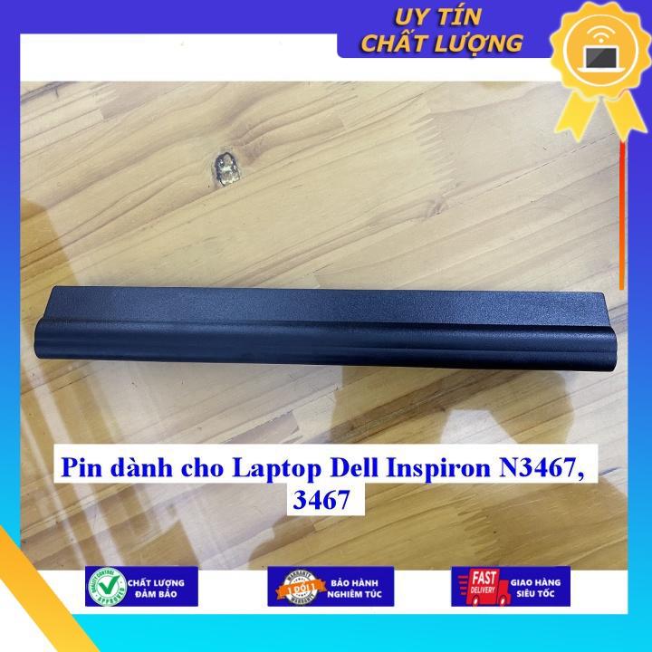 Pin dùng cho Laptop Dell Inspiron N3467 3467 - Hàng Nhập Khẩu MIBAT764