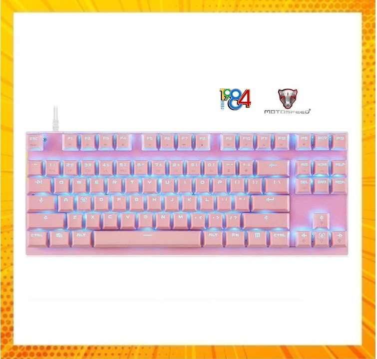 BÀN PHÍM CƠ MOTOSPEED CK82 giao màu ngẫu nhiên - Hàng chính hãng
