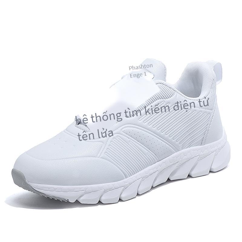 Phong cách mới nhất giày nữ giày cổ tích khử mùi giày nhỏ màu trắng đảm bảo chất lượng giày chạy bộ nhẹ