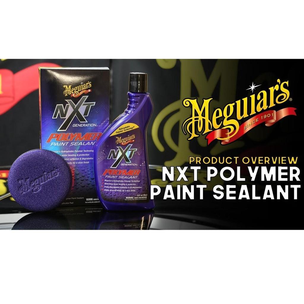 Meguiar's Sản phẩm bóng sơn công nghệ Polymer dòng NXT - NX Polymer Paint Sealant, 532 ml, G30118