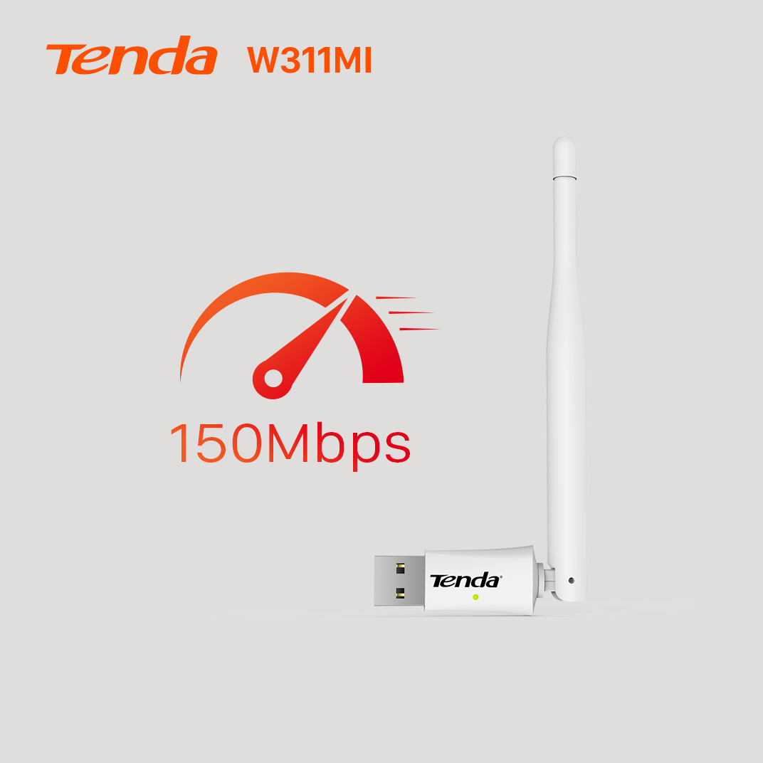 USB kết nối Wifi Tenda W311MA tốc độ 150Mbps - Hàng Chính Hãng