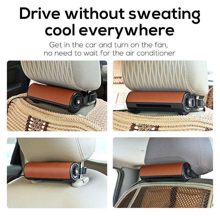 Quạt Lưng Ghế Ô Tô Car Seat Cooling Fan - Home and Garden