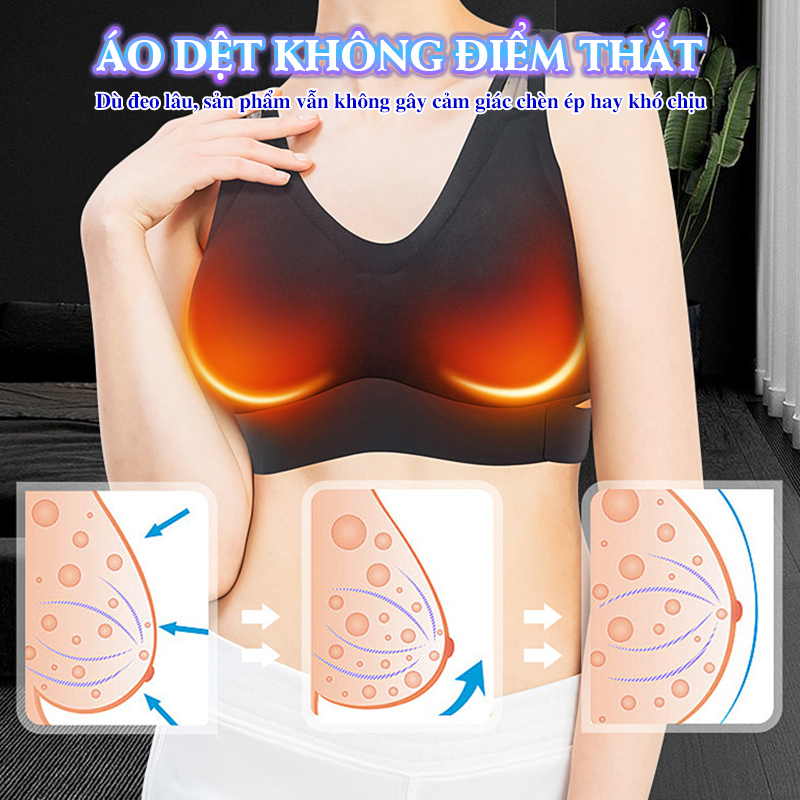 Máy Massage Ngực Ming Zhen Nikio MZ-AM001-2 - Săn Chắc Định Hình Vòng 1, Cải Thiện Vòng Một Cách Tự Nhiên