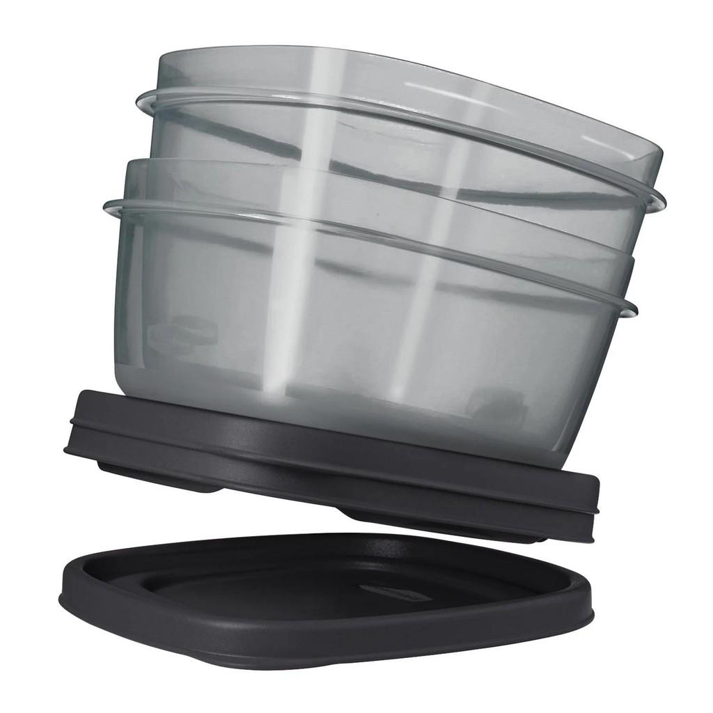 Combo 5 HỘP NHỰA ĐỰNG THỰC PHẨM Rubbermaid Easy Find Lids, 118ml (0.5 cup)