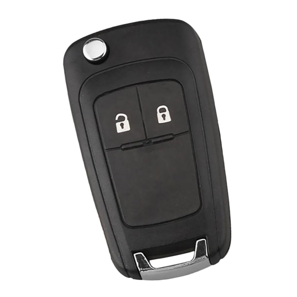 Replace Remote Key Fob 2 Buttons 433MHz ID46 Chip for Chevrolet Cruze Aveo