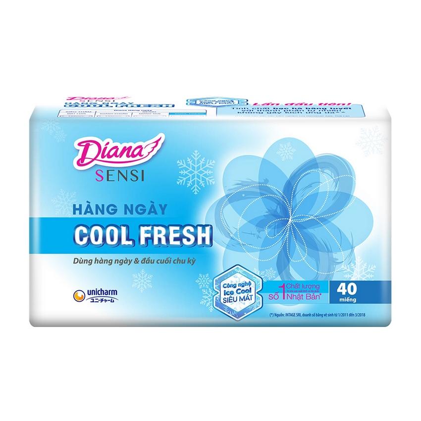 BVS DIANA hàng ngày  Sensi CoolFresh 40 miếng - 3403478