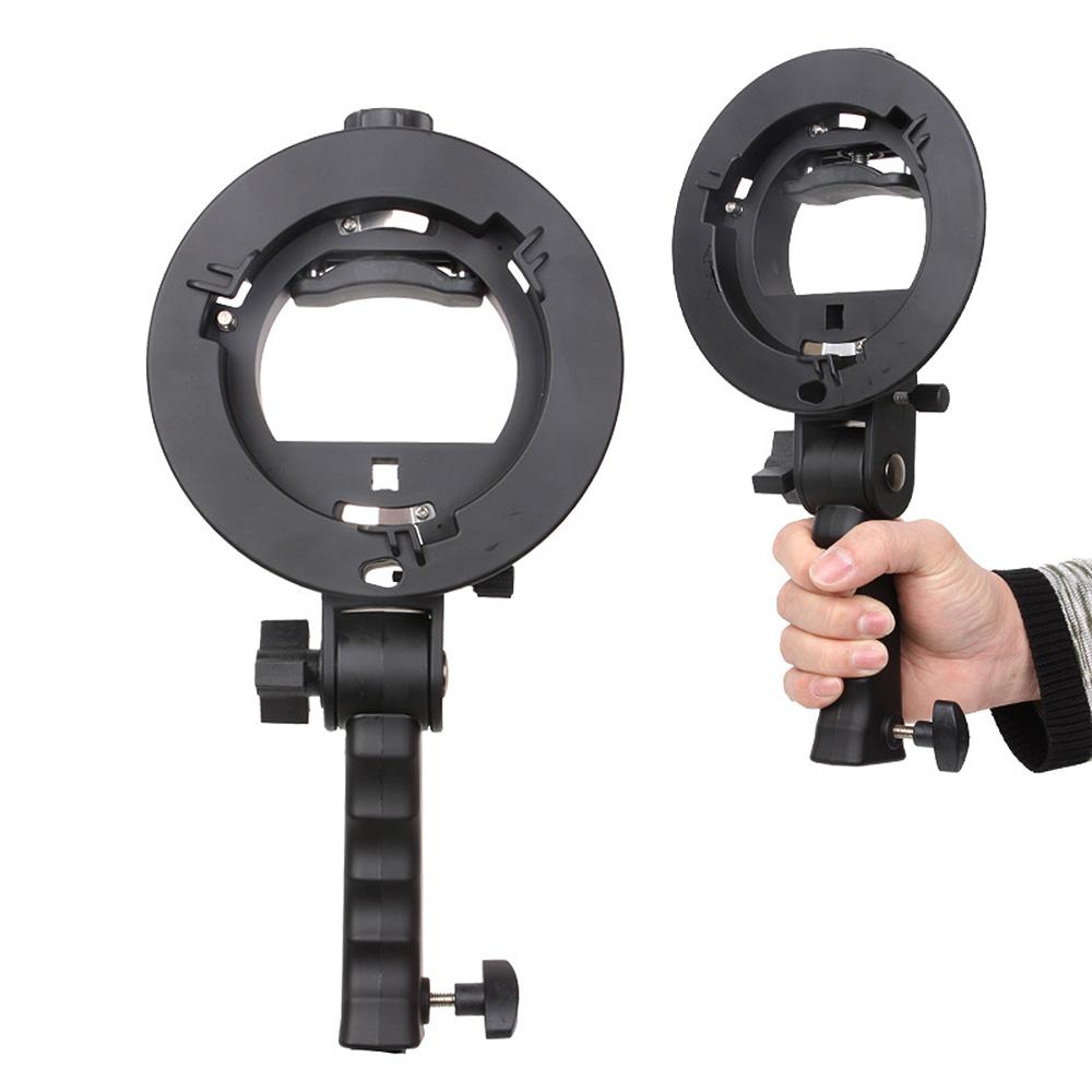 Giá treo đèn chớp cầm tay hình chữ S di động Bowens dành cho đèn pin