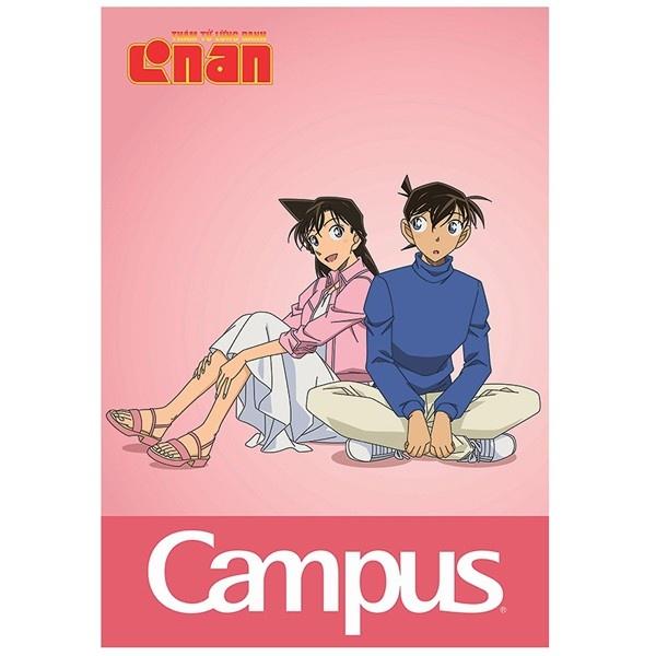 Vở Học Sinh B5 Kẻ Ngang Có Chấm 120 Trang ĐL 70g/m2 - Campus Conan Shinichi &amp; Ran