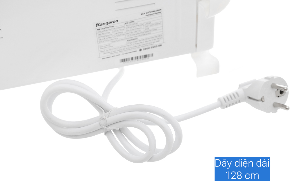 Đèn Sưởi Halogen Nhà Tắm Kangaroo KG1016C (800W) - Hàng chính hãng