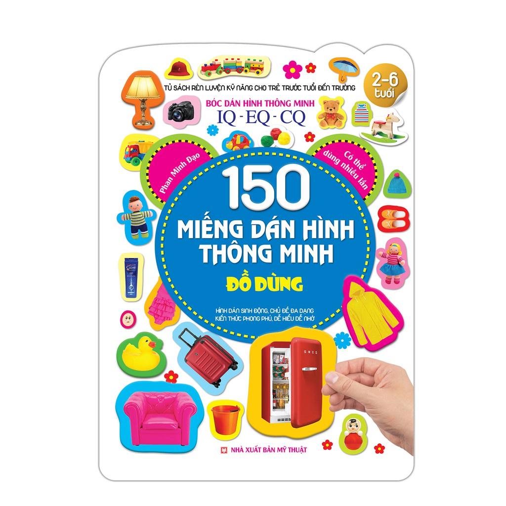 Sách - Combo 150 miếng dán hình thông minh Kèm Quà tặng