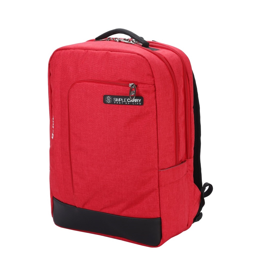 Balo laptop Simplecarry E-City 2 - Red