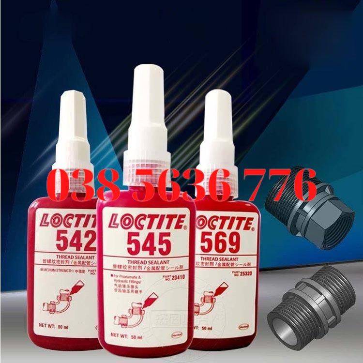 Keo Dán 545 Loctite Keo Dán Ren 542 Chịu Áp Lực Cao 569 Ống Dẫn Khí Khớp Nối Van Chất Bịt Kín 50Ml