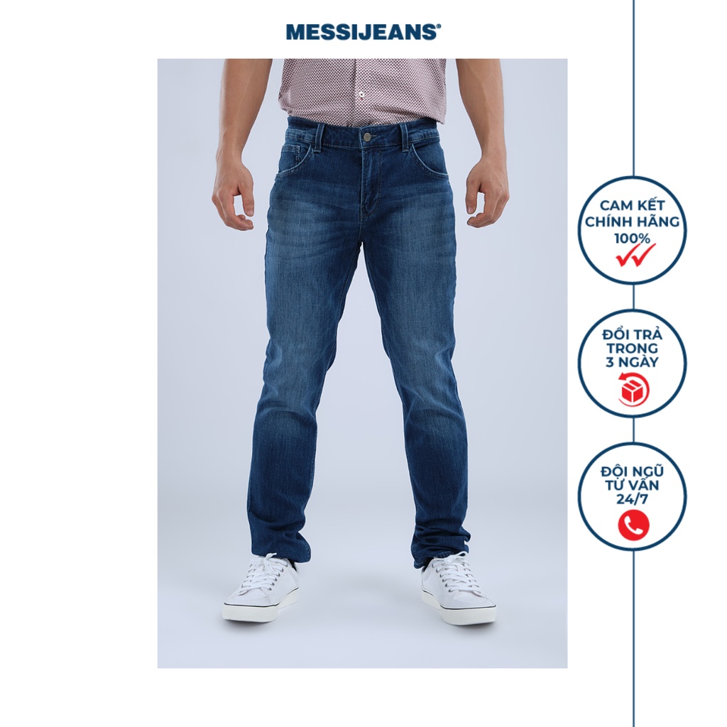 Quần Jeans Dài Nam Ống Đứng MESSI MJB0148-21