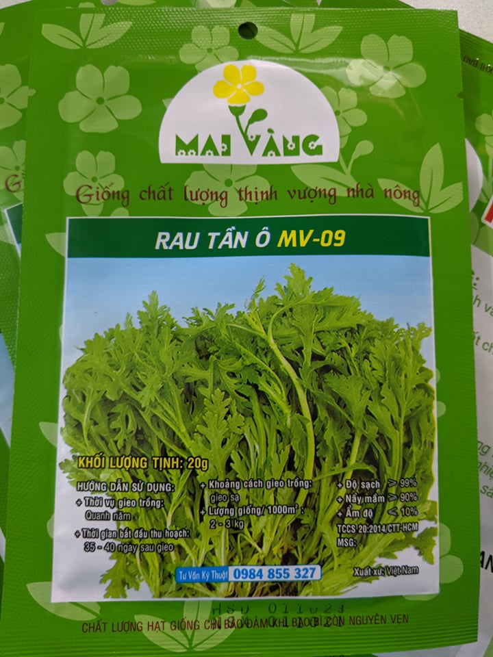 Hạt giống Rau Tần Ô 20g