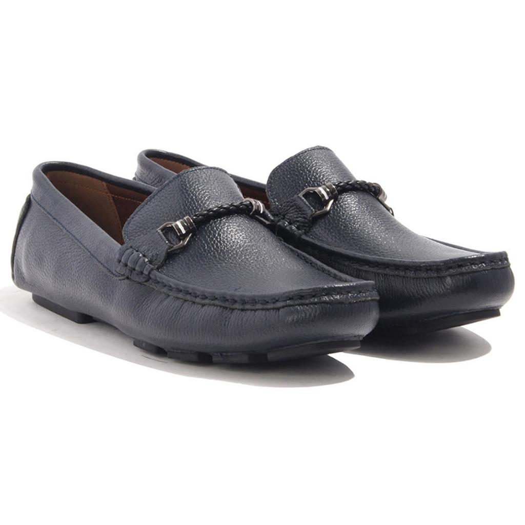 Giày Lười Nam Banuli Nappa Cow Leather Shoes - Moccasin Loafers C6ML2 (Da Bò Nappa Mềm Dẻo, Đế Siêu Nhẹ, Chống Trượt, Bảo Hành Trọn Đời)