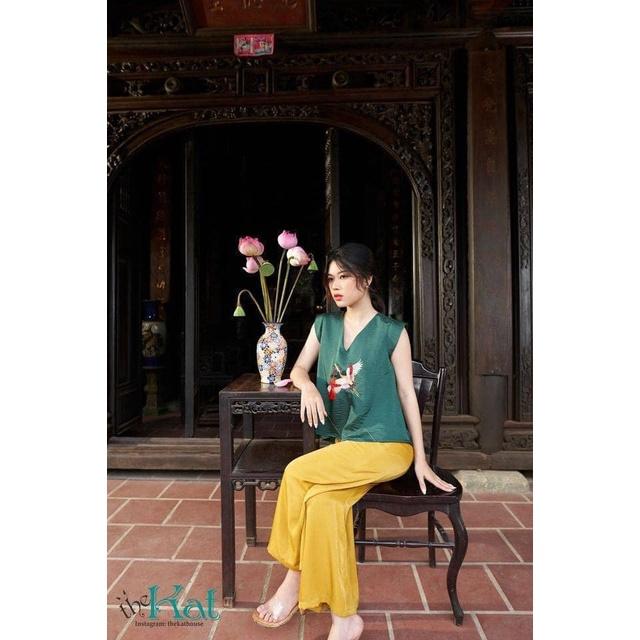 Áo Như Ý The Kat House, kiểu truyền thống, vải thoáng mát, mềm min, không nhăn, dễ phối đồ