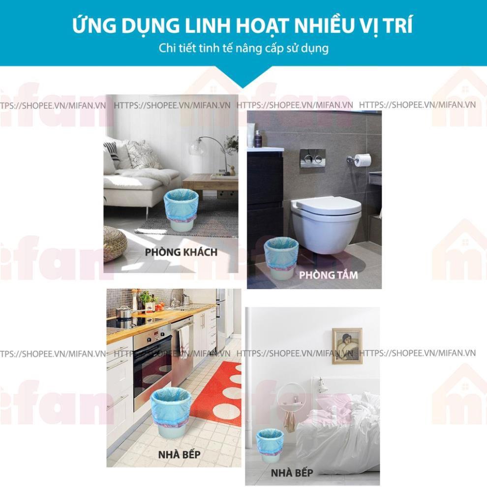 Túi Đựng Rác Tự Phân Huỷ Có Dây Rút - 45x50 cm - 15 túi/cuộn