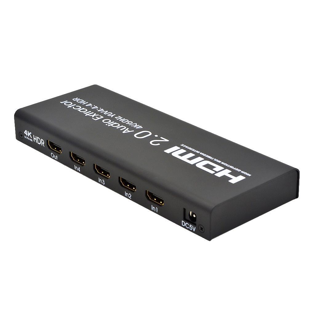HDMI Audio Extractor Splitter to SPDIF Optical Stereo L / R Analog Converter