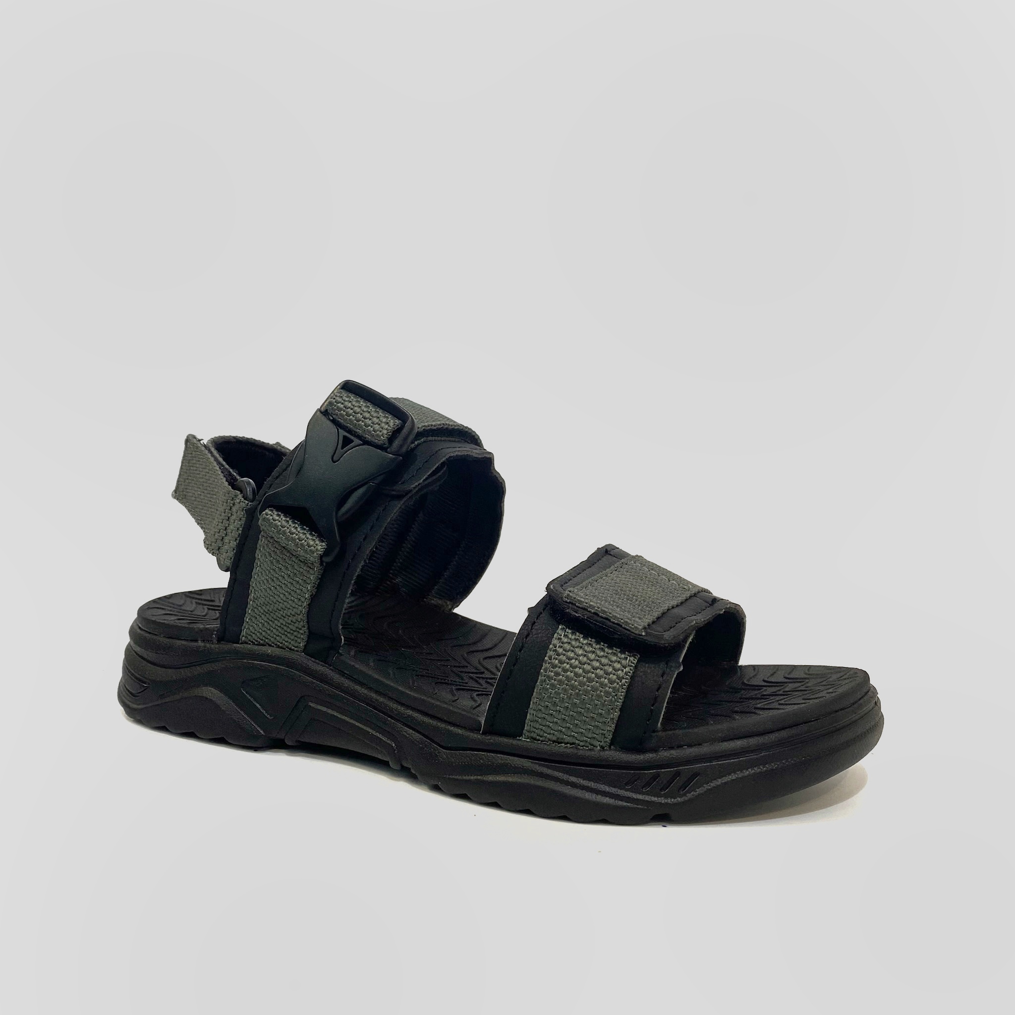 Hình ảnh Giày Sandal Nam The Bily Quai Ngang - Màu Xám BL03X