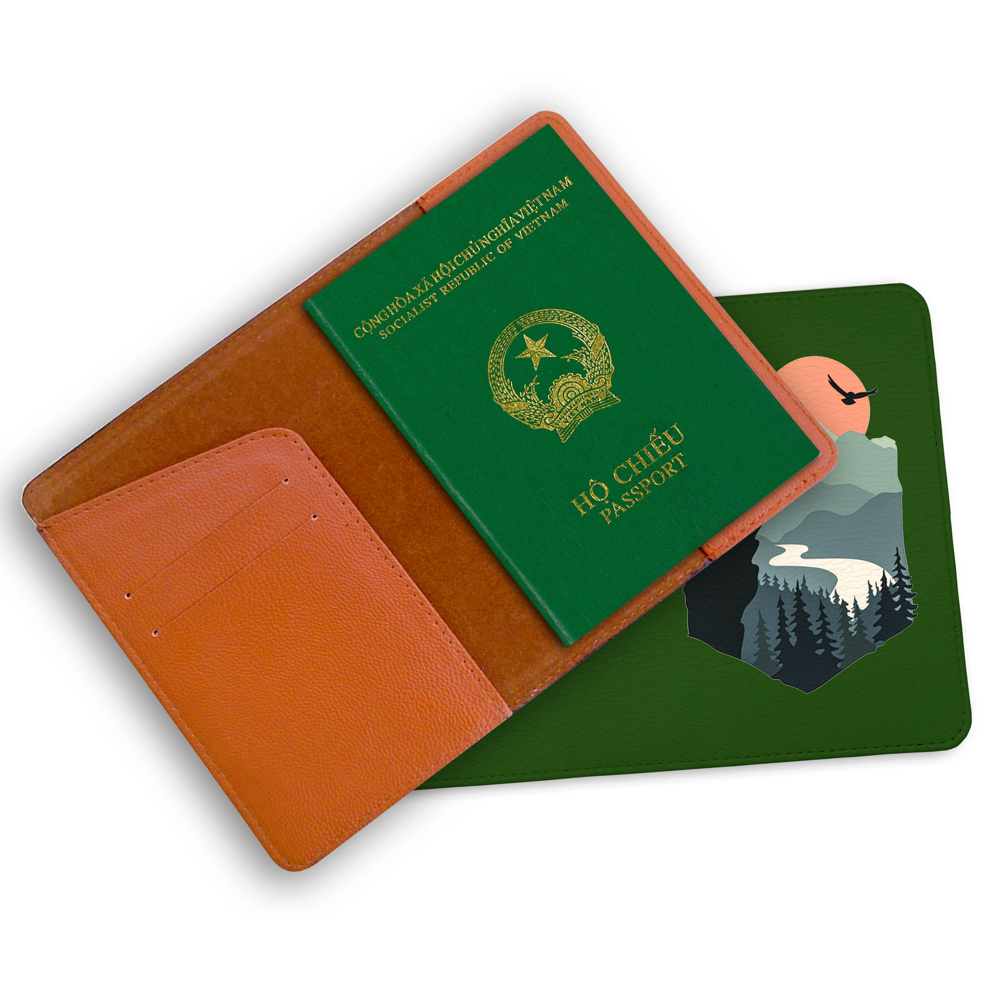 Ví Passport Du Lịch TREKKING - Bao Da Hộ Chiếu STormbreaker Siêu Dễ Thương - Passport Cover Holder SAY YES ADVENTURE - Thiết Kế Đơn Giản - Tinh Tế - Hình Ảnh Sắc Nét - ATPP118