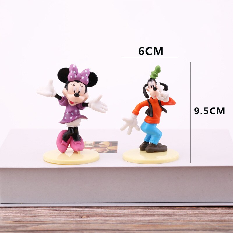 Sét 6 Mô Hình Chuột Mickey Và Vit Donald Cao 6-7cm