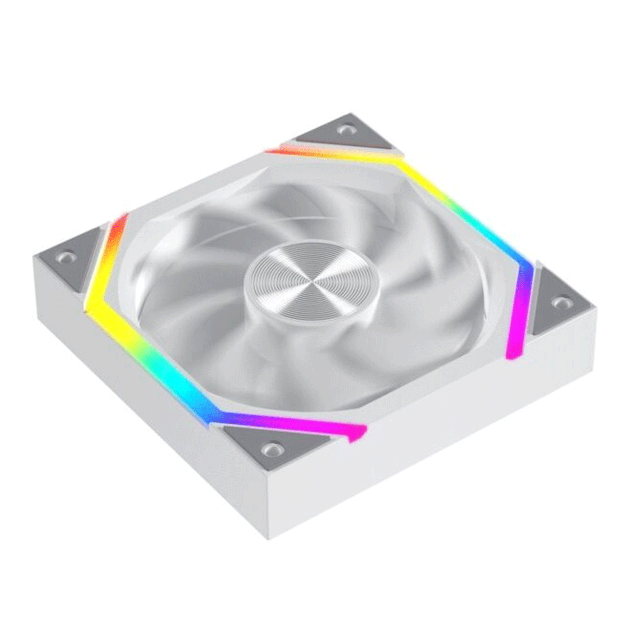 Quạt Tản Nhiệt Fan Case Leopard Galaxy ARGB Sync Main Trắng – Hàng Chính Hãng