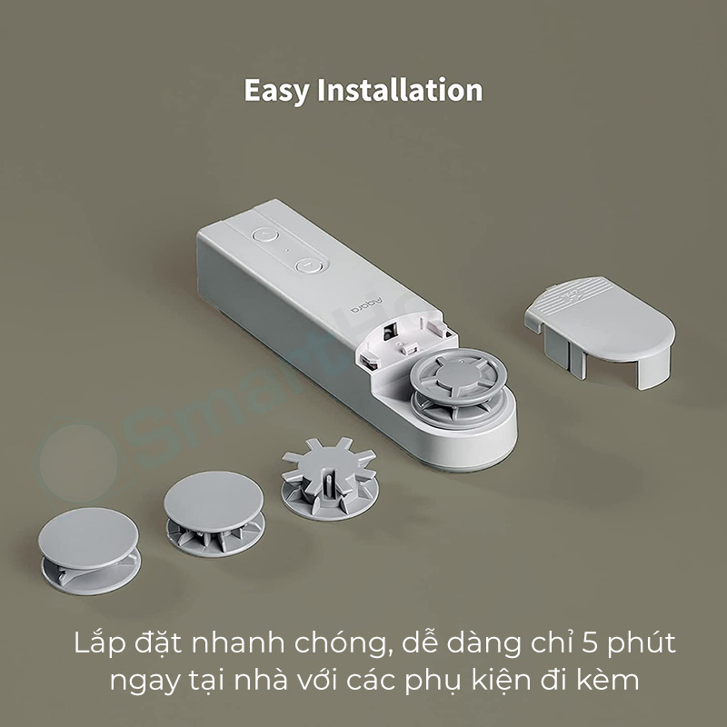 [Quốc Tế] Bộ điều khiển rèm tự động Aqara Roller Shade Driver E1 Zigbee - Hàng Chính Hãng