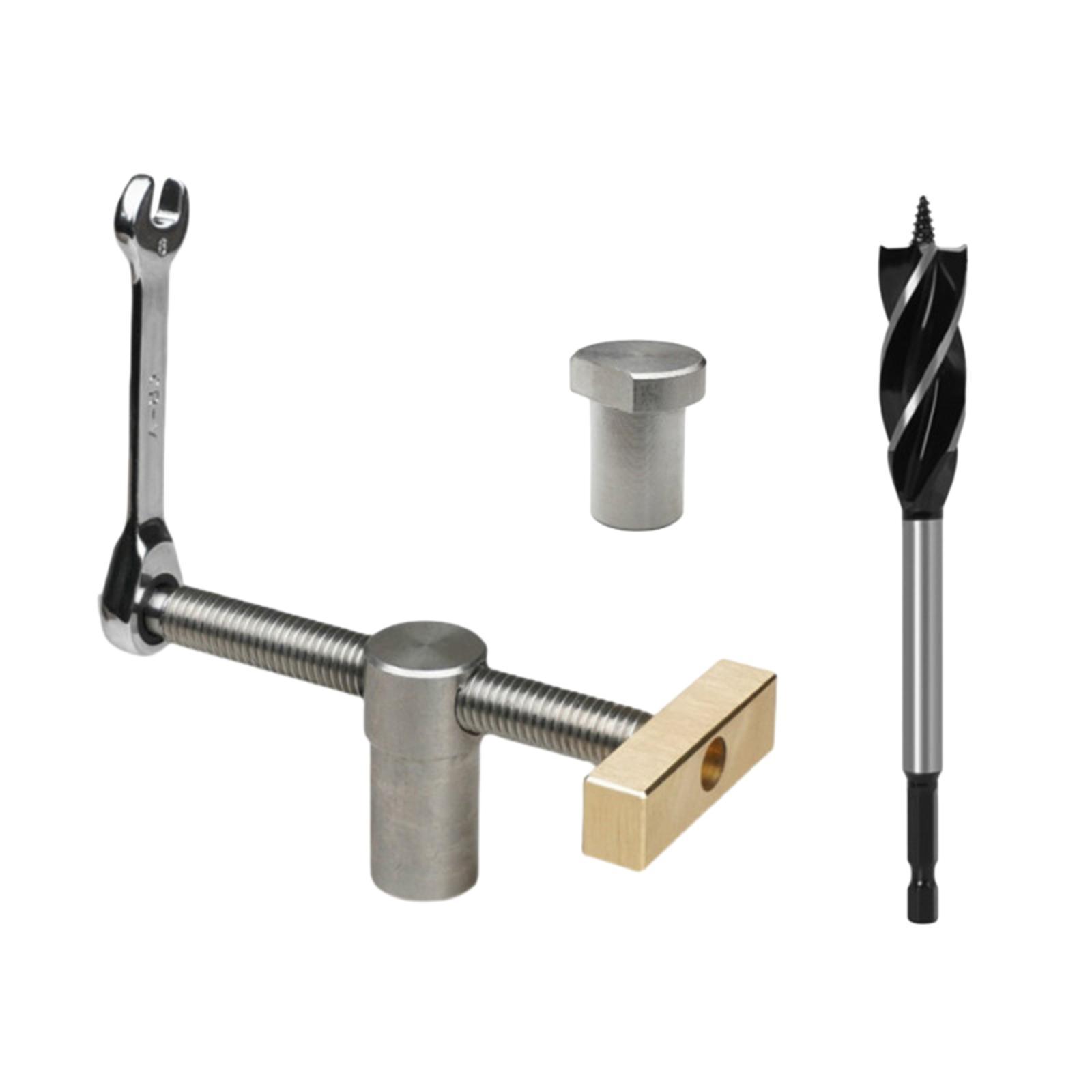Woodworking Fixed Clip Quick Fixture Clamping Tool Desktop Brass Benches Kit
