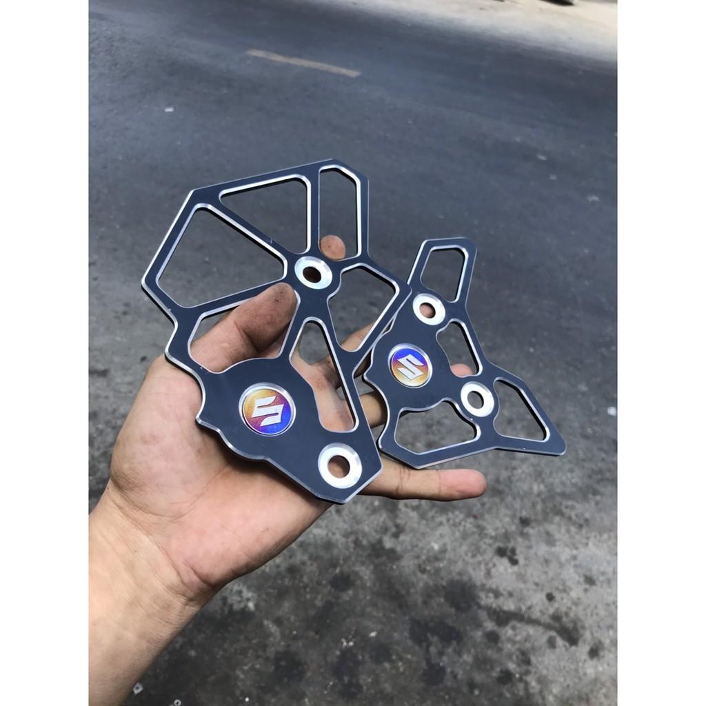 NẸP SƯỜN LOGO TITAN RAIDER FI, SATRIA kèm 4 con ốc titan