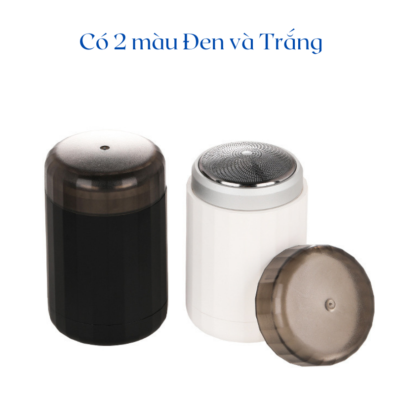 Máy Cạo Râu Mini Bugu Stardom BR-228 Ba Lưỡi Sát Chân Lông Sạc Nhanh Chống Nước - Hàng Chính Hãng