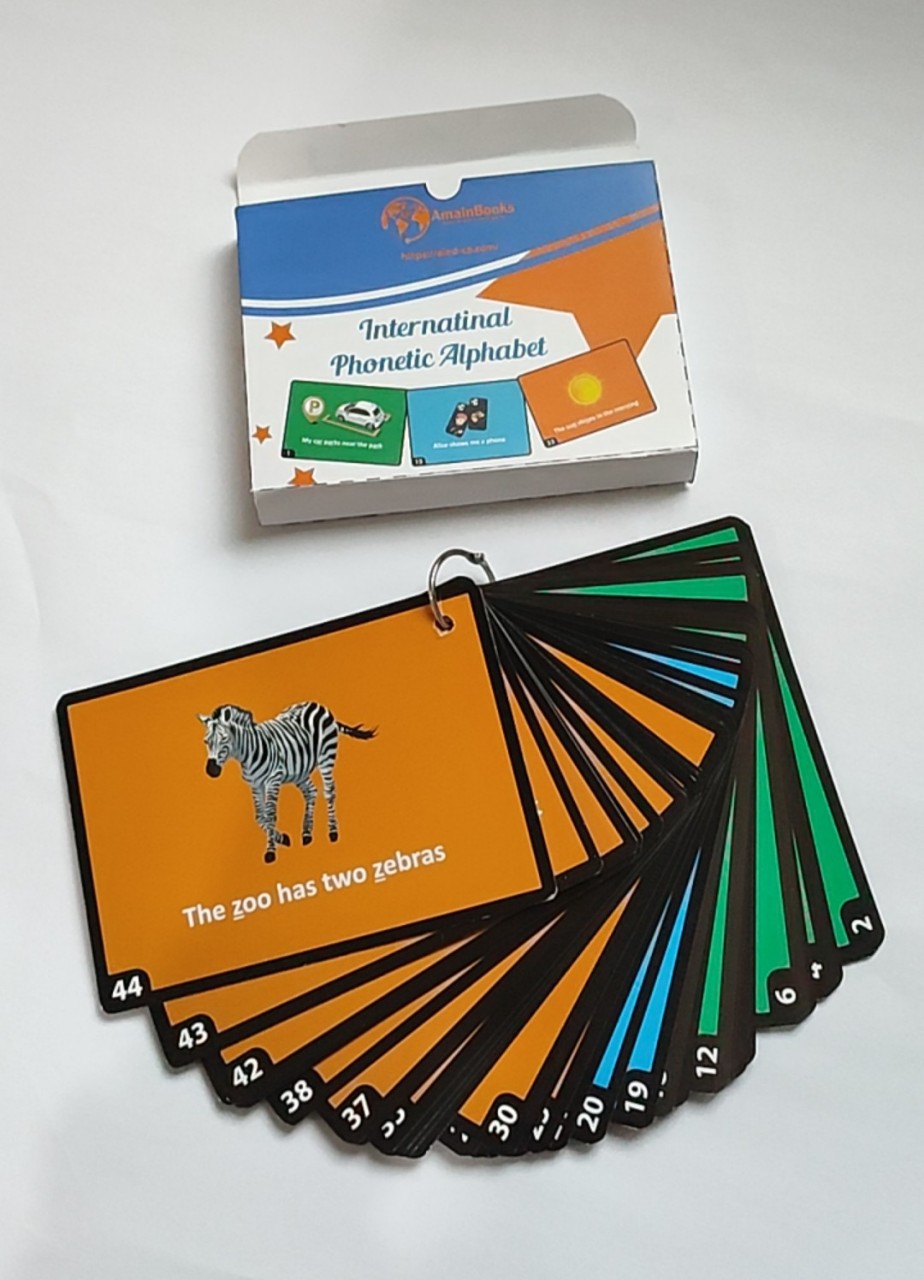 Bộ thẻ đọc Flashcard IPA 44 âm