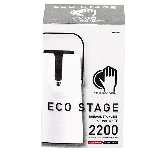 Phích giữ nhiệt Pearl Metal Eco Stage 2.2L có quai xách - Nội địa Nhật Bản