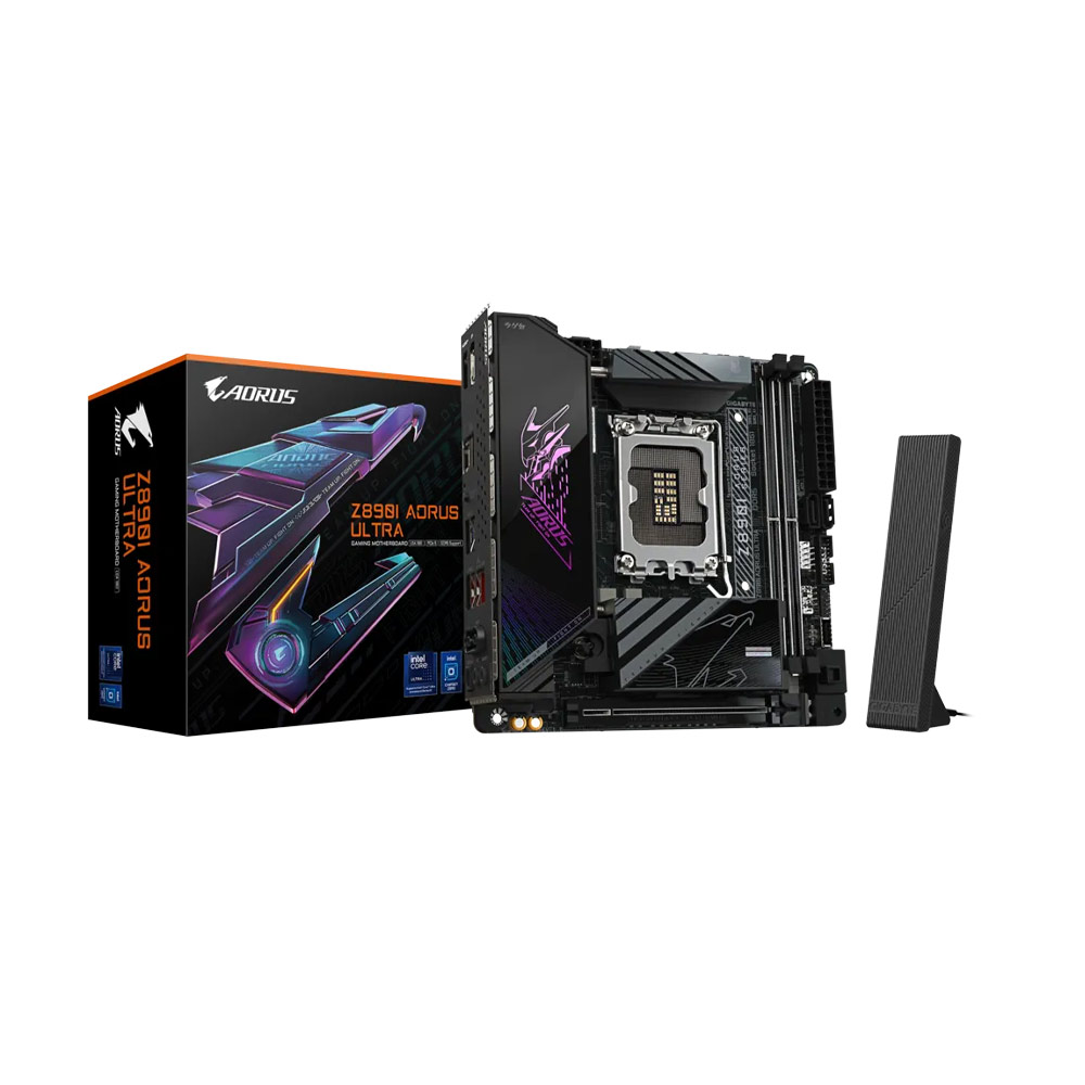 Bo mạch chủ Main Gigabyte Z890I AORUS ULTRA Socket LGA 1851 - Hàng chính hãng
