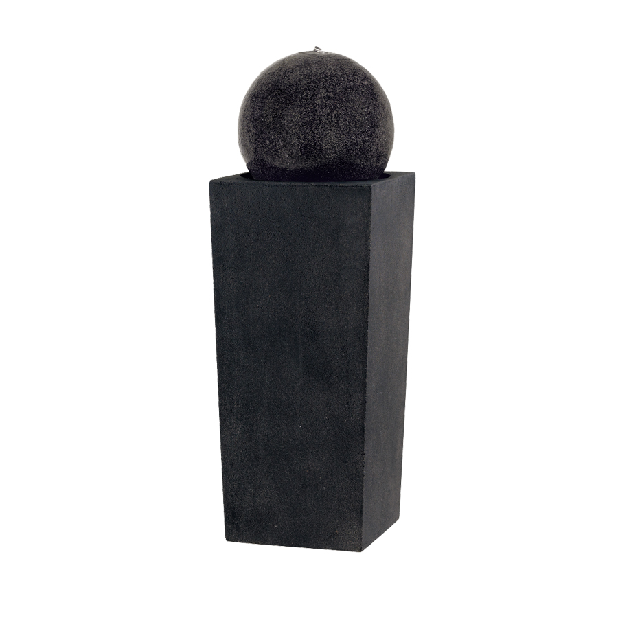 Đài phun nước – composite bề mặt nhám – Preto