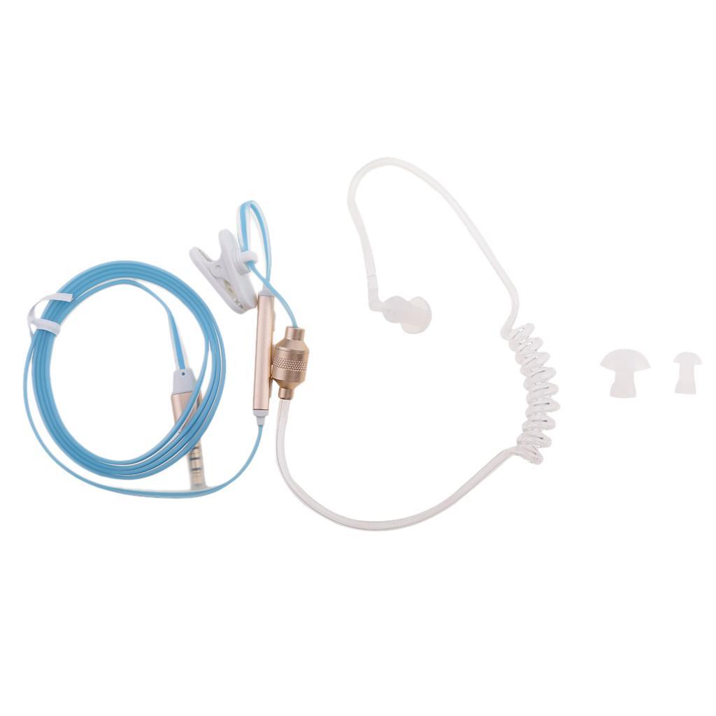 Cell Phone Anti- Mono Earphone Stereo Air Tube .5mm