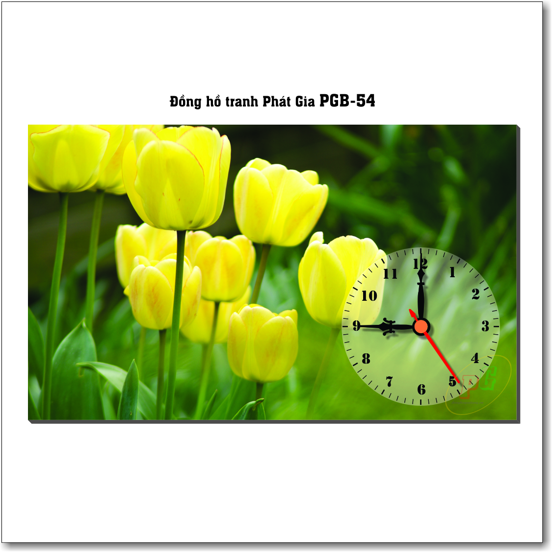 Đồng hồ tranh để bàn Phát Gia PGB-54