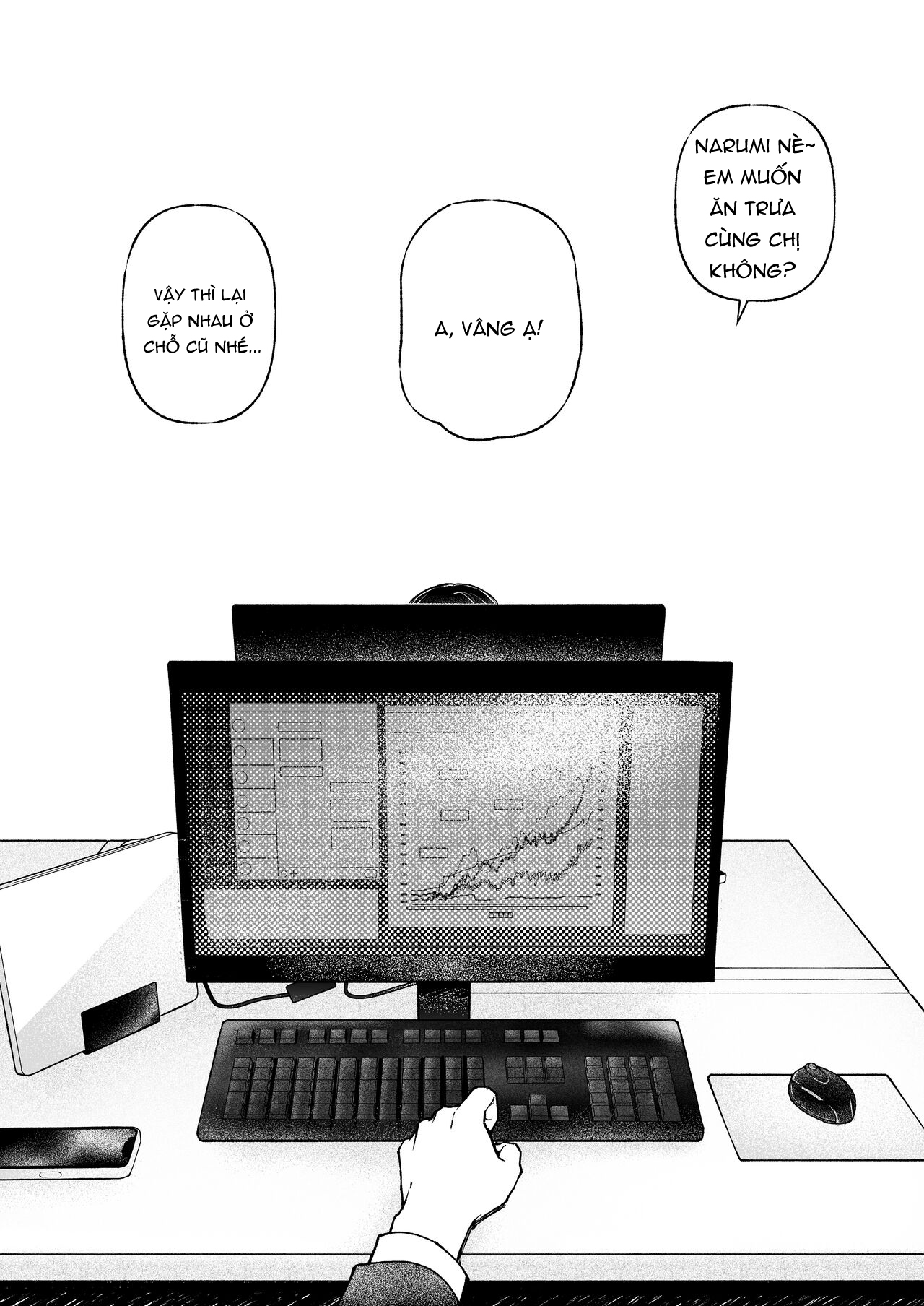 chị muốn thưởng thức lần đầu của narumi hikaru chapter 3.2 8