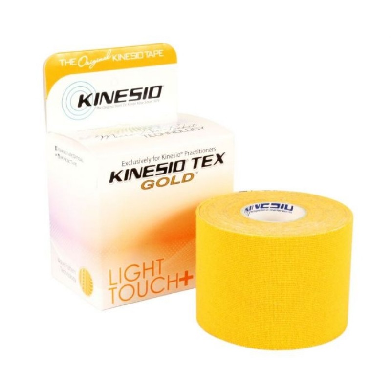 Băng dán hỗ trợ vận động Kinesio Taping - Kinesio Tex Gold LT+ - Cuộn 0.5cm x 5m