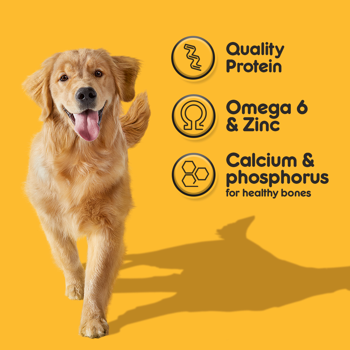 Thức Ăn Dạng Hạt Khô Cho Chó Lớn PEDIGREE Vị Bò Và Rau Củ 20kg