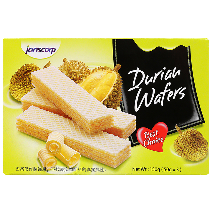 Bánh Xốp Sầu Riêng Janscorp 150g