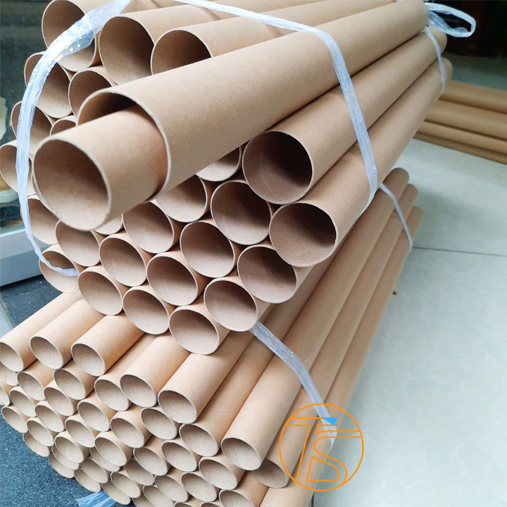 50 Ống lõi giấy đựng gói hàng decal, tranh, giấy dán tường - ống tube giấy đựng Poster