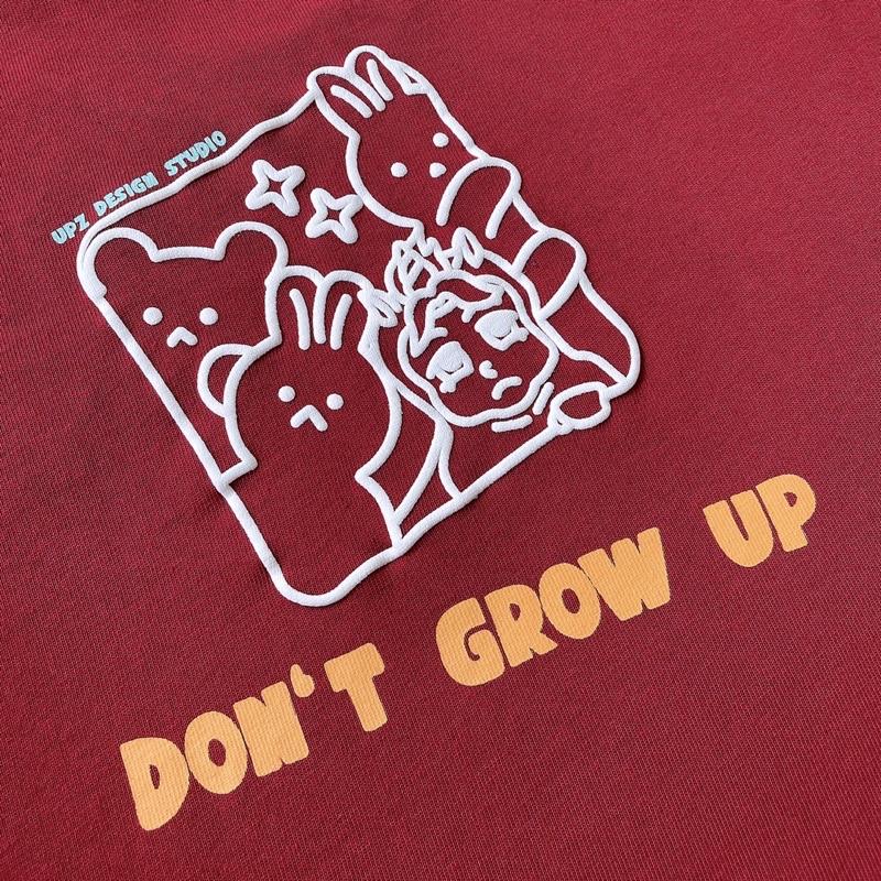 UPZ Áo Thun Tuổi Thơ "Don't Grow Up" (4 Màu)