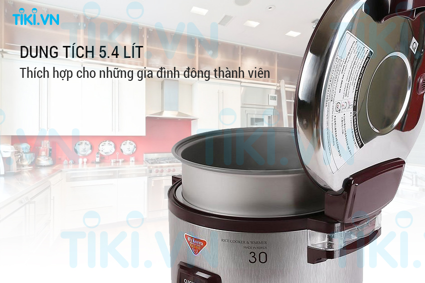 Nồi Cơm Điện Nắp Gài Cuckoo CR-3021 (5.4L) - Hàng Chính Hãng