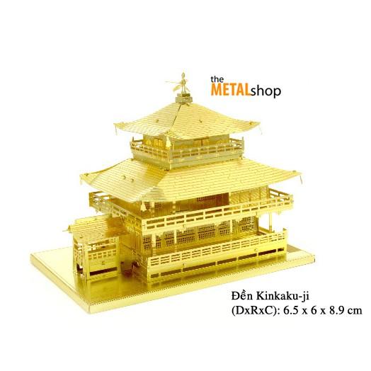 Mô Hình Lắp Ghép Kim Loại Kiến Trúc cổ nhật bản