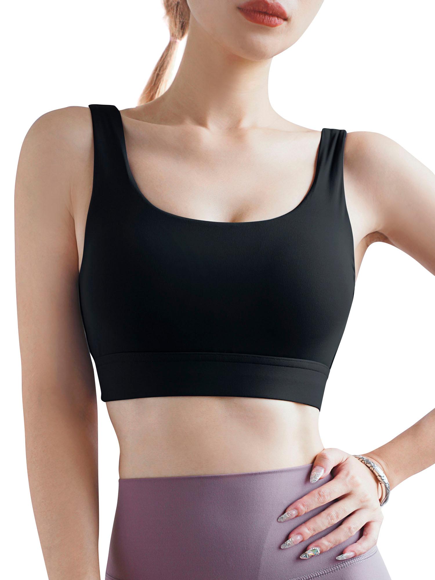 Áo ngực thể thao nữ cổ chữ U tập luyện thể thao chạy bộ yoga