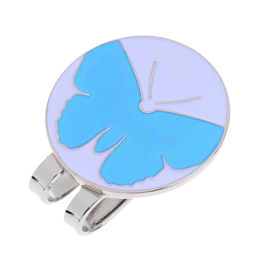 Golf Ball Marker Golf Hat Clip Alloy Cap Clip