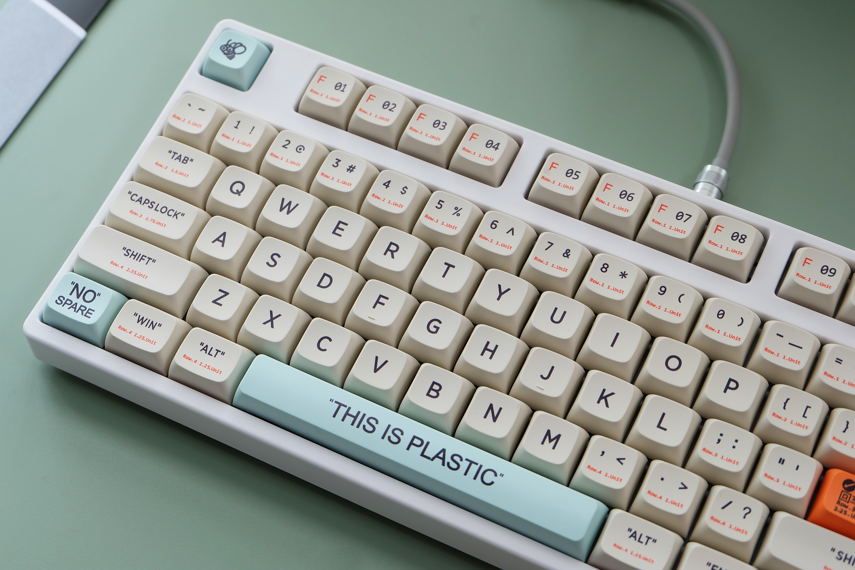 Keycap Cho Bàn Phím Cơ PLASTIC XDA Profile 128 Phím